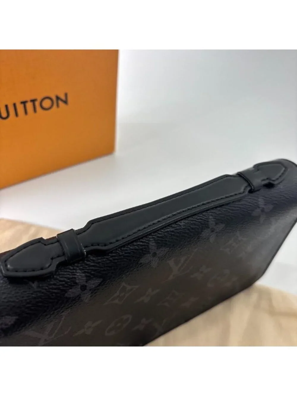 Louis Vuitton Super Zippy XL Monogram Eclipse Black Wallet